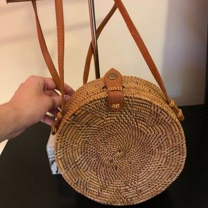 Boho Rattan Bag